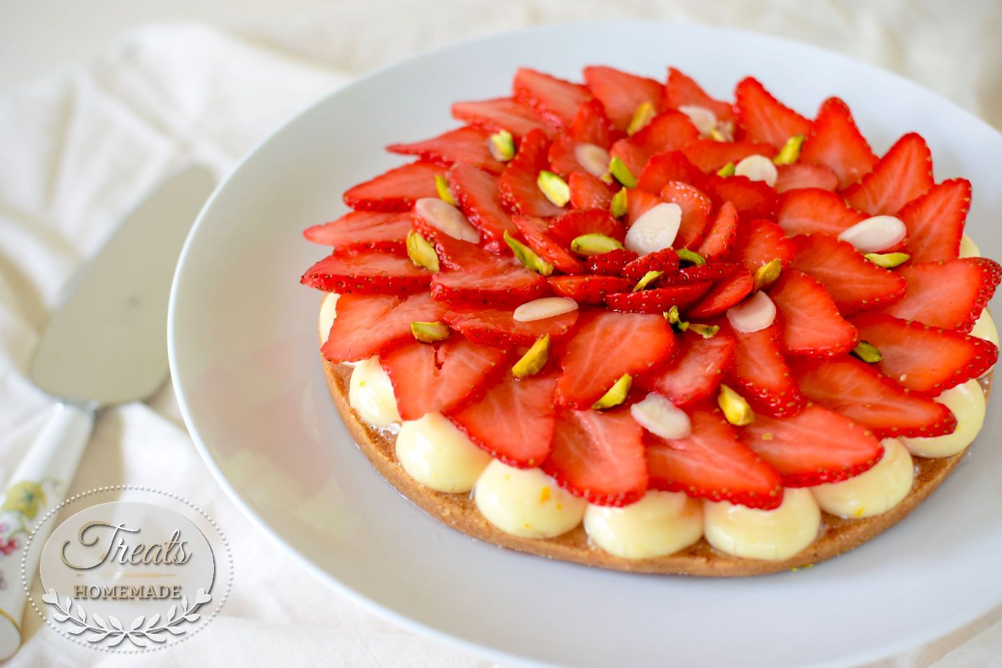 Strawberry Tart - Treats Homemade