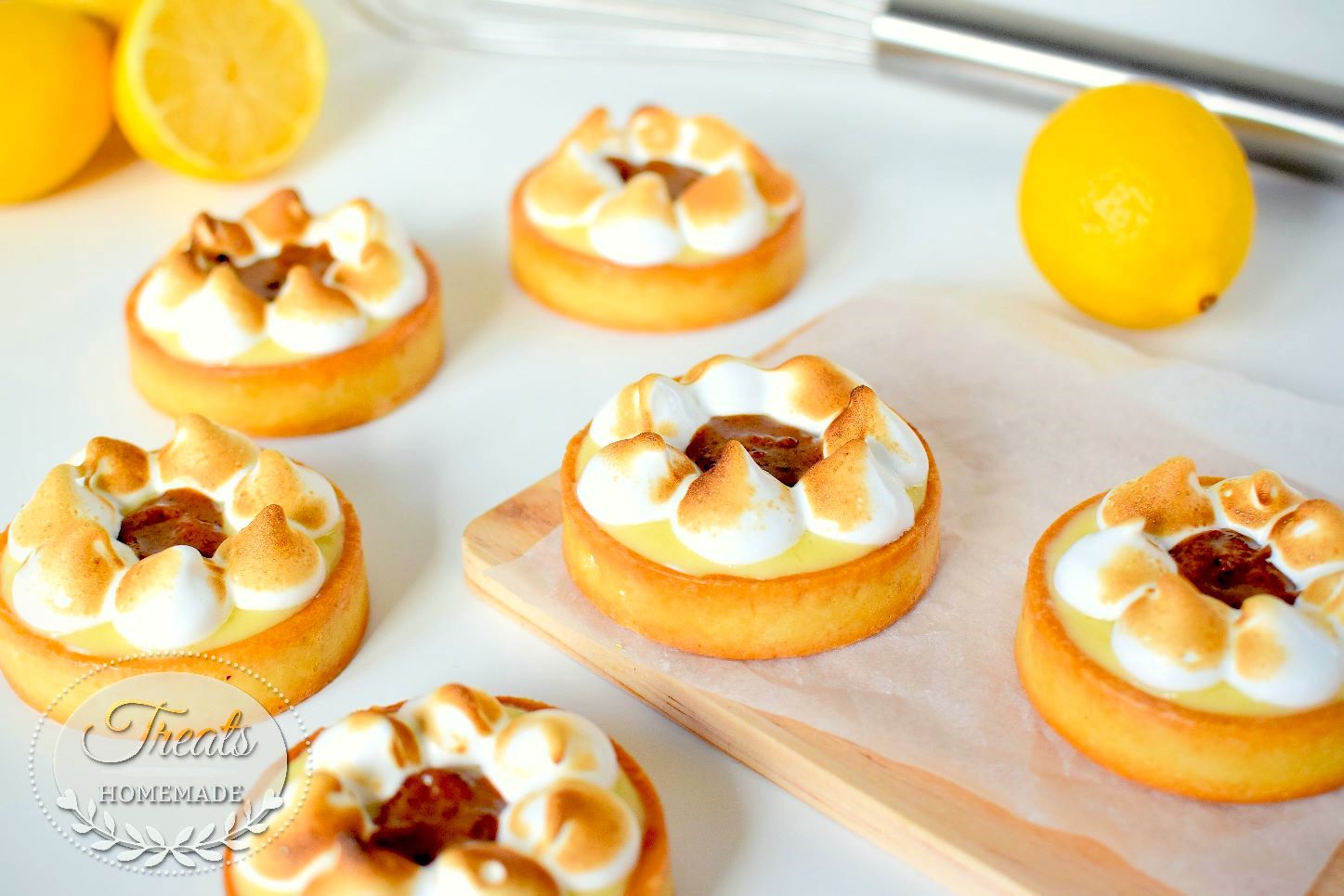 Lemon And Praline Tart Treats Homemade