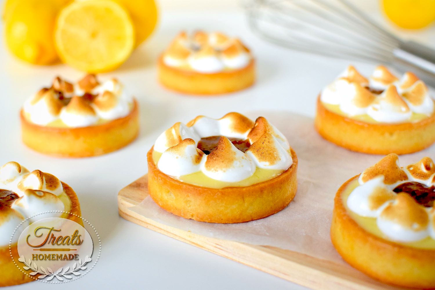 Lemon And Praline Tart Treats Homemade