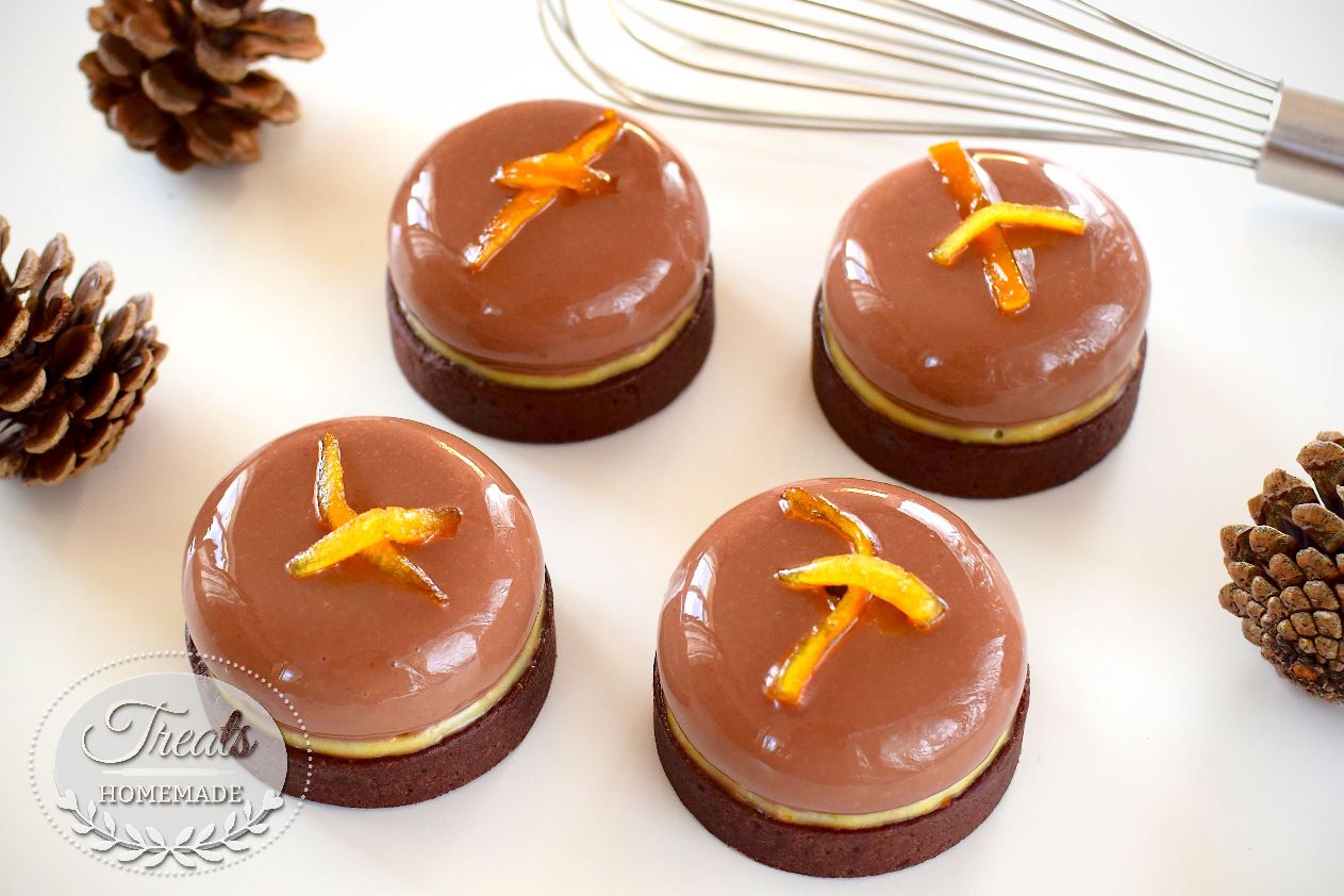 Orange Chocolate Entremet Tart Treats Homemade