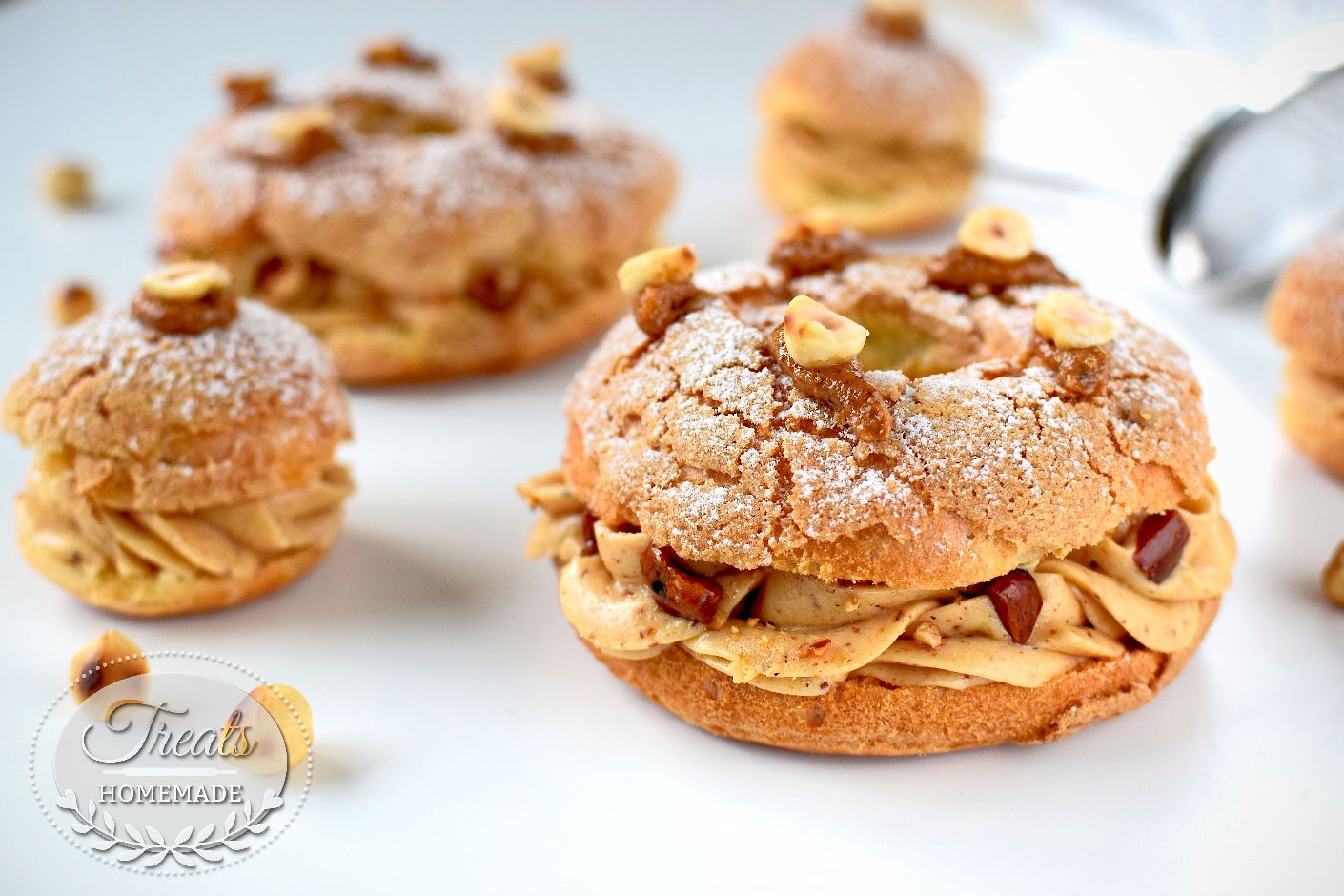 Paris Brest Treats Homemade