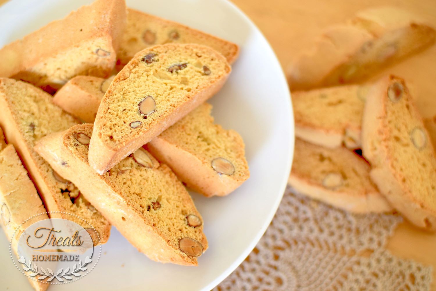 Biscottis Aux Amandes - Treats Homemade